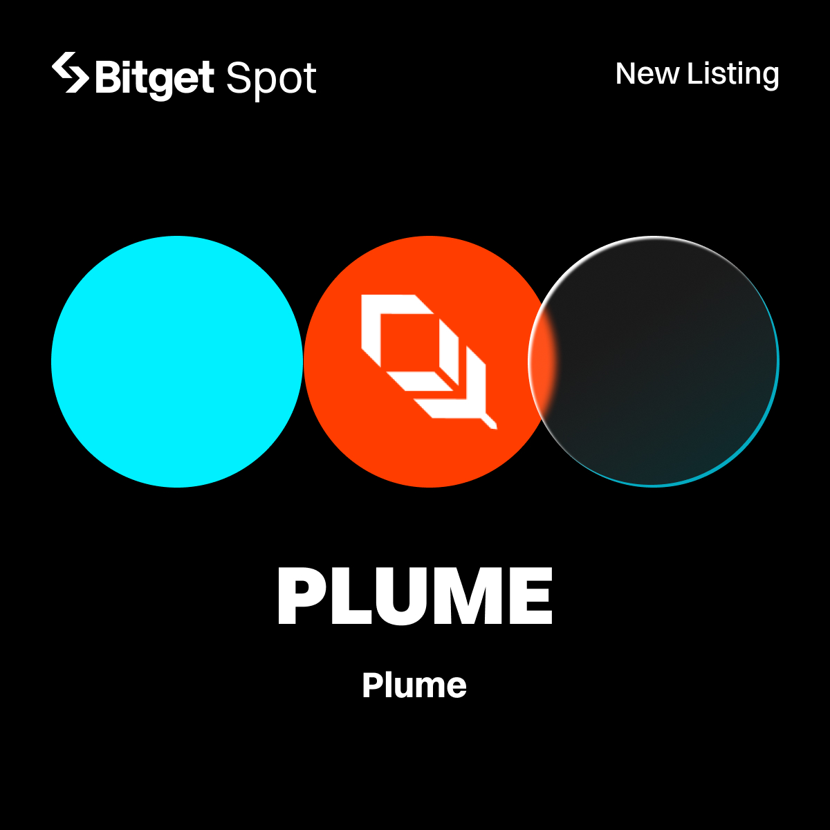bitget's tweet photo. Initial Listing - $PLUME @plumenetwork

🔹Pair: PLUME/USDT
🔹Deposits available: Now
🔹Trading available: Jan 21, 9:00 AM (UTC)

Details: https://t.co/vjkXYIGswV https://t.co/3ALZdNmSZD