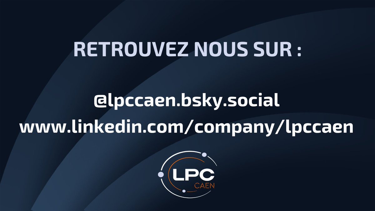 LPC_CAEN's tweet image. Retrouvez le @LPC_CAEN sur d'autres réseaux
lpc-caen.in2p3.fr