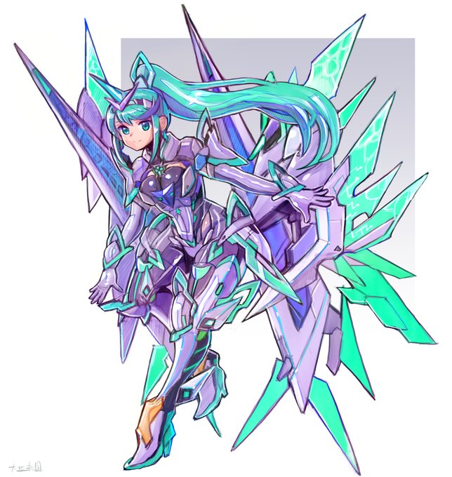 描くのがすんごく大変だったプネウマさん。
是非とも皆さんに見て欲しい。 