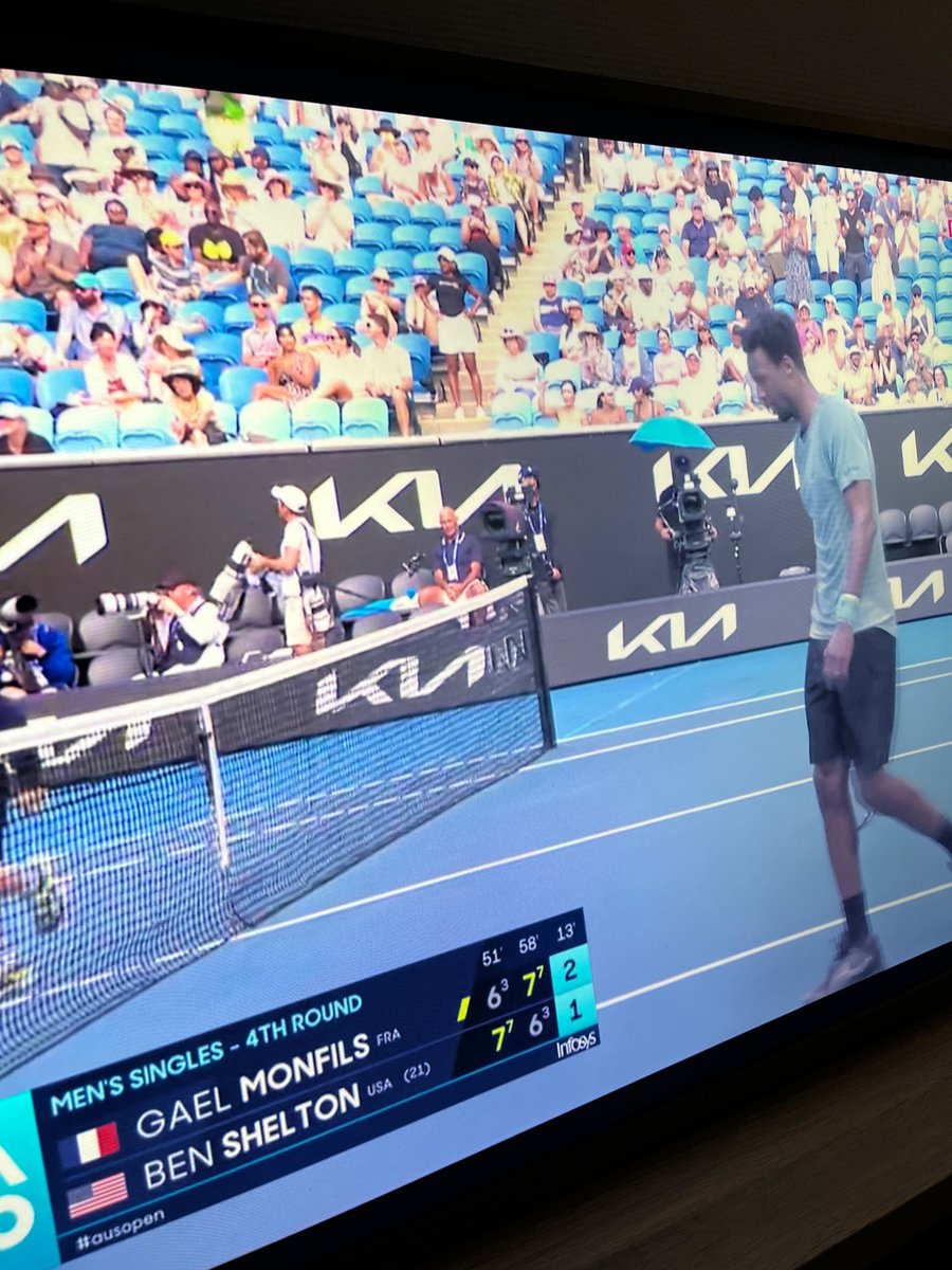 unpopular impression : 
gaël monfils va gagner l'AO
les tennix s'étonnent de son âge mais pour rappel, mon peak je l'ai eu à 41 ans perso😉💪

#australianopen2025 #australianopen