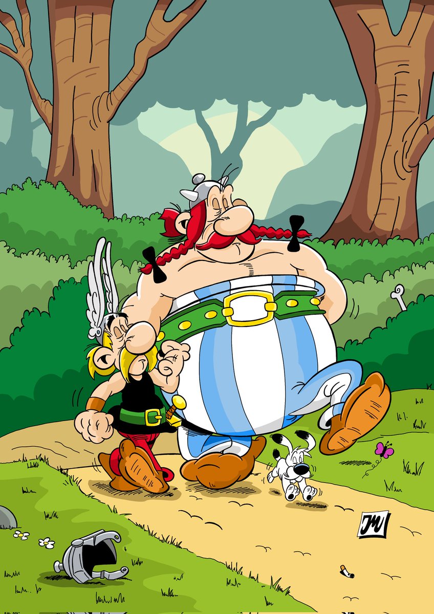 jmMaster81's tweet photo. Otra lectura recuperada los valientes Galos por Tutatis!! Mi humilde homenaje #comic #ComicArt #comics #cartoon #axterix #イラスト #CartoonArt #cartoon #draw #drawing #Vikings #INK #dibujo #Barcelona #fun #ilustration #StarWars #comicbook #art #Logo https://t.co/EvFXPs3iC7