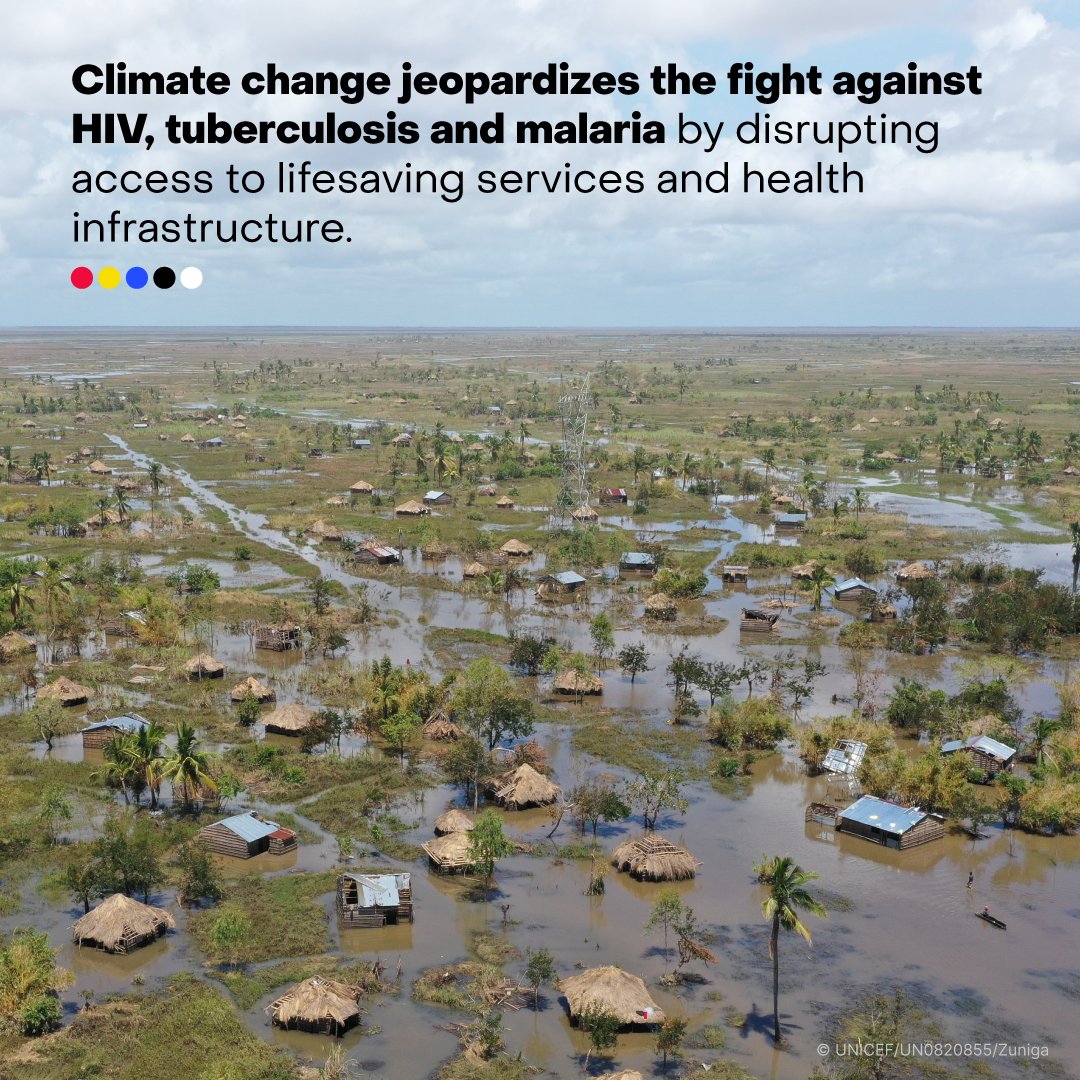 Climate change jeopardizes the fight against deadly infectious diseases by disrupting lifesaving services and destroying health infrastructure.

By building climate resilient health systems, we can save lives and build a healthier, safer, more equitable world for all. #WEF25
