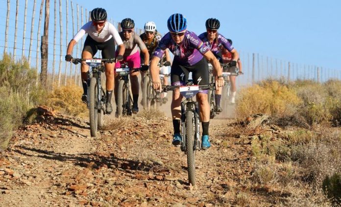 thenewspapersa's tweet photo. Alan Hatherly & Samantha Sanders kicked off the season in style, winning the 2025 @attakwas ! Congratulations to the champions on a stellar season opener! https://t.co/4Olb7fZ28t #HellOfTheSouth #SeasonOpener #MTB https://t.co/K7GEsS9mKk