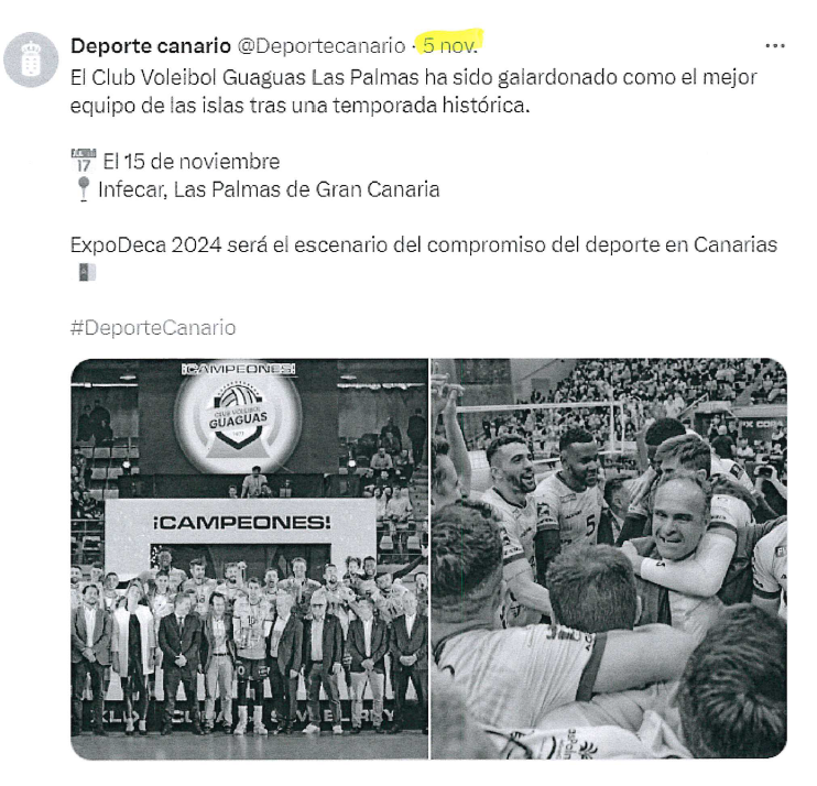 luisbeltri's tweet photo. ¡¡ ESCÁNDALO !! 

Abro hilo🧵

Los pasados días 29 de octubre, 4, 5 y 6 de noviembre de 2024, la Dirección General de Deportes del Gobierno de Canarias (@deportecanario) anuncia en sus redes sociales la concesión y ganadores de los Premios al Deporte Canario 2024.
👇👇👇 https://t.co/l6Yol3eVHZ
