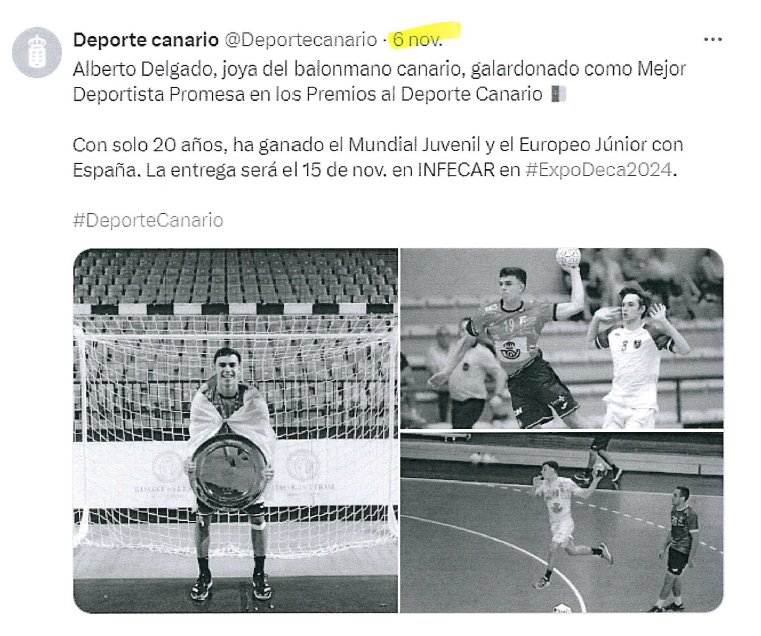 luisbeltri's tweet photo. ¡¡ ESCÁNDALO !! 

Abro hilo🧵

Los pasados días 29 de octubre, 4, 5 y 6 de noviembre de 2024, la Dirección General de Deportes del Gobierno de Canarias (@deportecanario) anuncia en sus redes sociales la concesión y ganadores de los Premios al Deporte Canario 2024.
👇👇👇 https://t.co/l6Yol3eVHZ