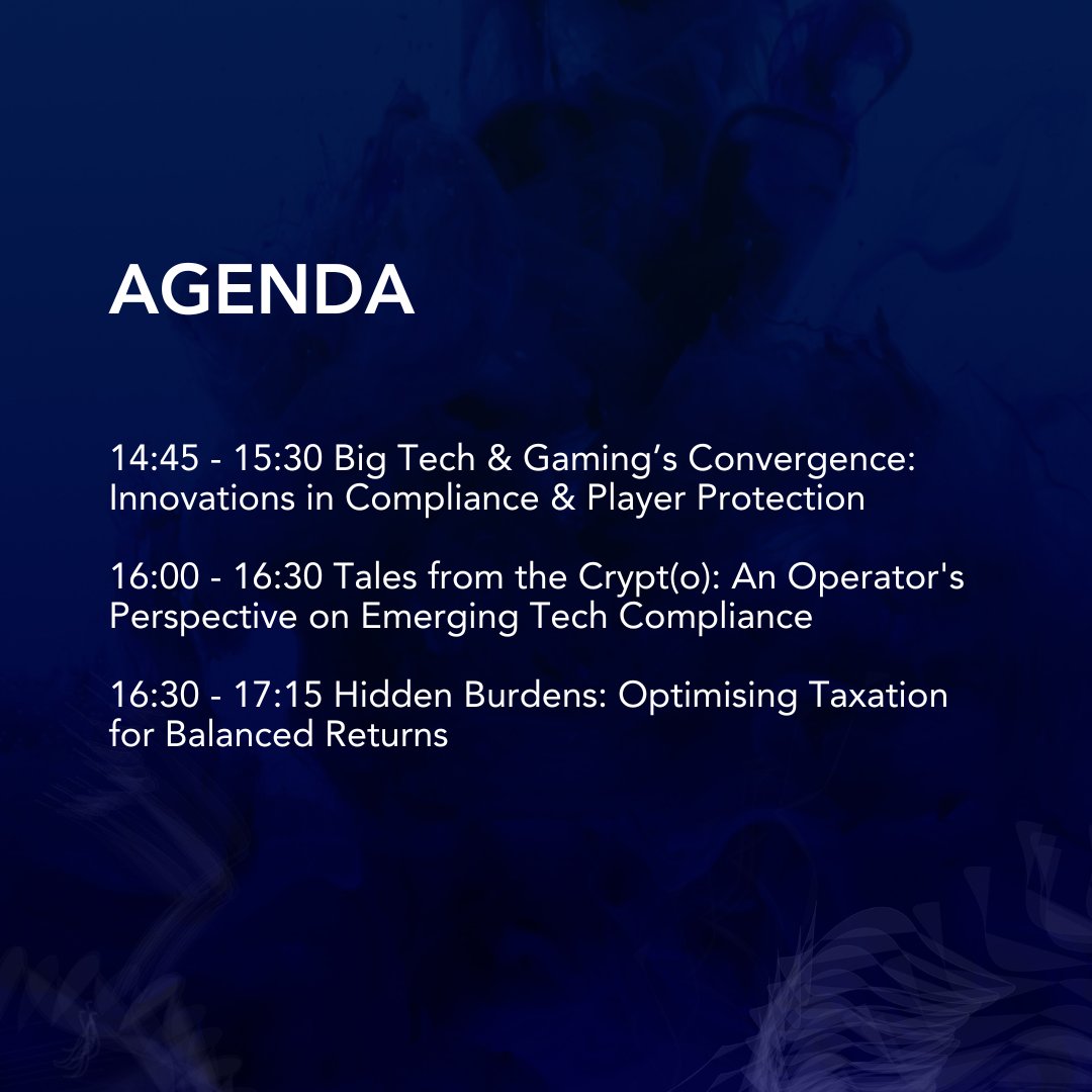 icegamingglobal's tweet photo. Heading to ICE 2025's World Regulatory Briefing?

Plan your visit with our action packed agenda. See below what you can expect for today 👇 

#ICE25 https://t.co/8LPYK6oCYm