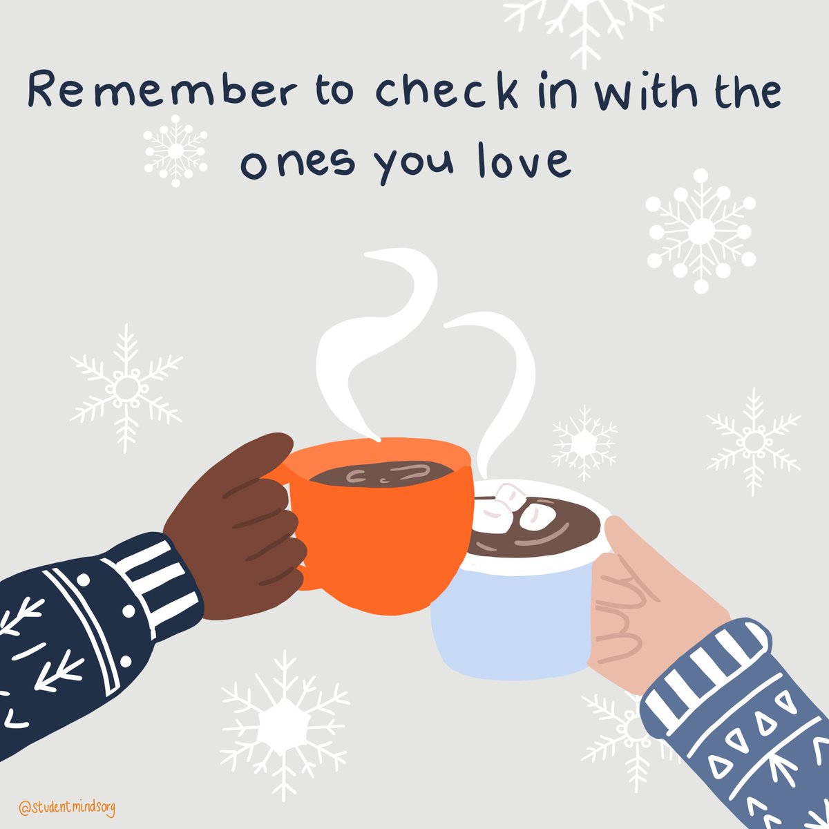 Student Minds (@studentmindsorg) on Twitter photo There’s always time for a cuppa and a catch-up. So whatever your drink of choice, take some time in your day to reach out and check in.
If you’re sharing a cuppa and listening, you’re doing it right!
<a href="/samaritans/">Samaritans</a> ☕🧡💚
#BrewMonday #BlueMonday There’s always time for a cuppa and a catch-up. So whatever your drink of choice, take some time in your day to reach out and check in.
If you’re sharing a cuppa and listening, you’re doing it right!
<a href="/samaritans/">Samaritans</a> ☕🧡💚
#BrewMonday #BlueMonday