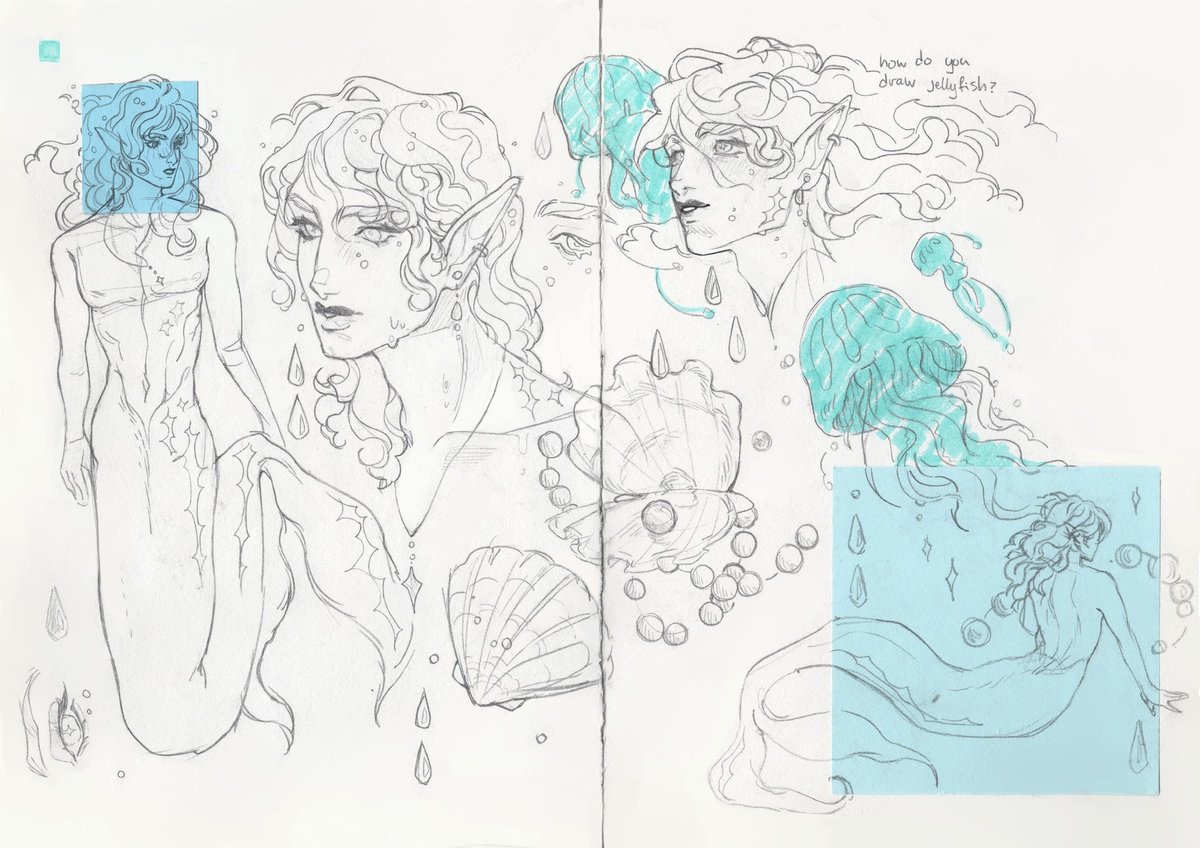 Rephaeim's tweet image. 2023-24 sketchbook☁️🪐