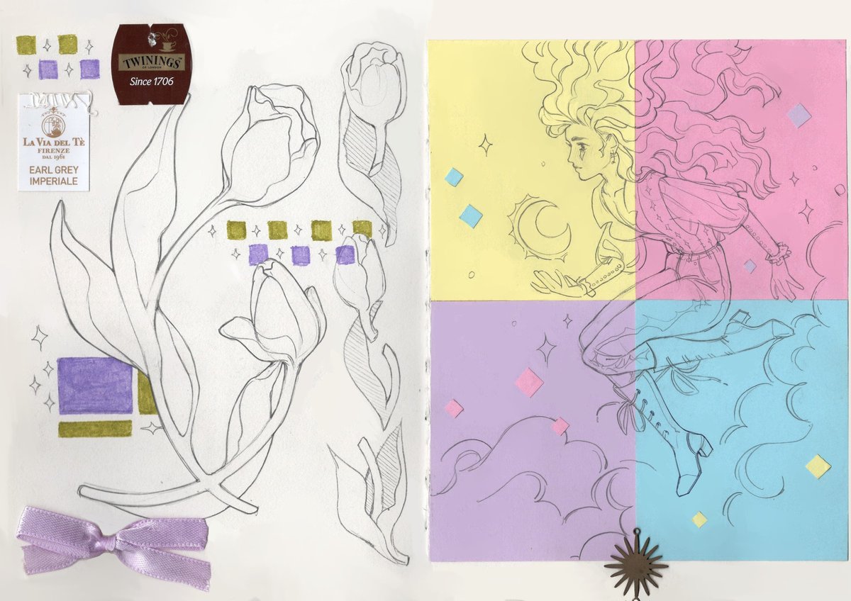 Rephaeim's tweet image. 2023-24 sketchbook☁️🪐