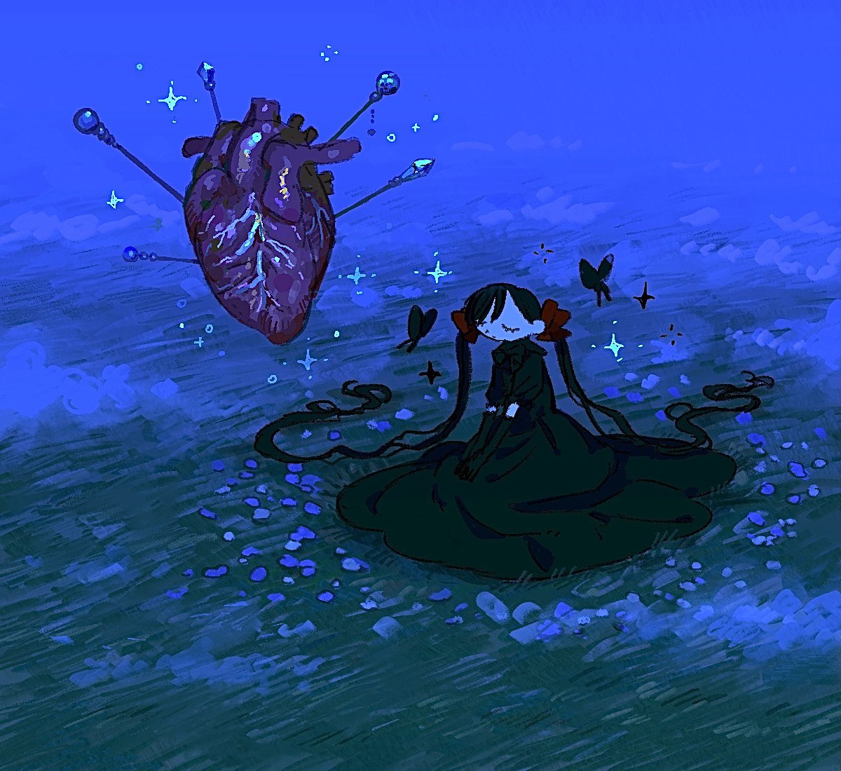 NeoRu18436's tweet image. 魔女の心臓は　どこにある