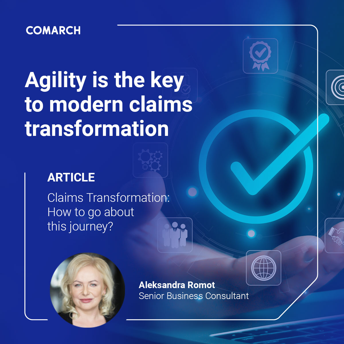 How to respond faster to market demands and improve overall performance? Read the article “Claims Transformation: How to go about this journey?” and explore how adopting an agile approach to claims transformation can help insurers.
loom.ly/oRIVImc