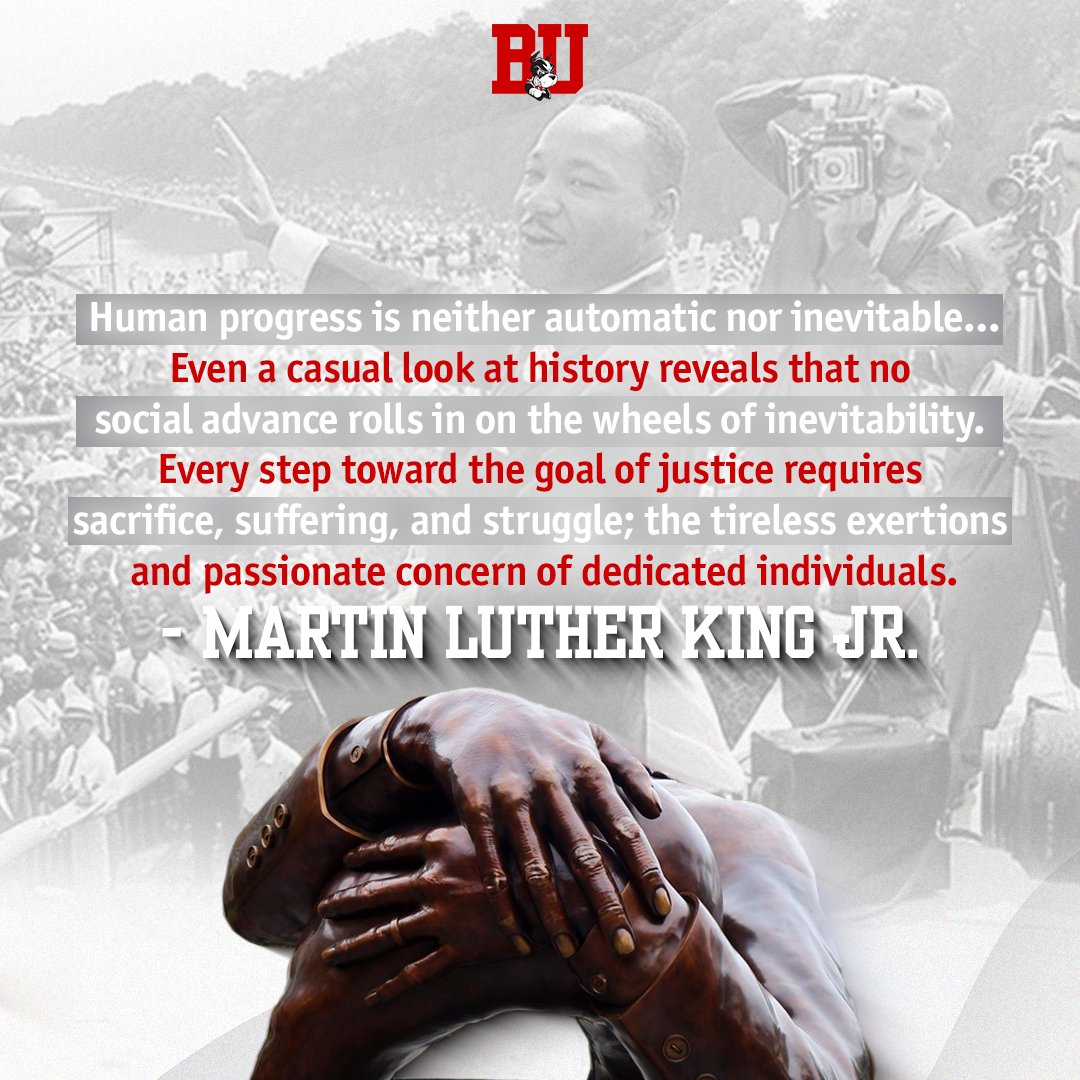 Honoring and reflecting on Dr. Martin Luther King Jr. (GRS’55, Hon.’59) today, continuing to carry his legacy and mission forward. #MLKDay