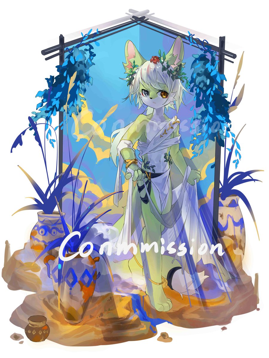 【委托勿用】在画中而来
是阿茶的崽崽~炒鸡可爱
❤ (ɔˆз(ˆ⌣ˆc)
#furry