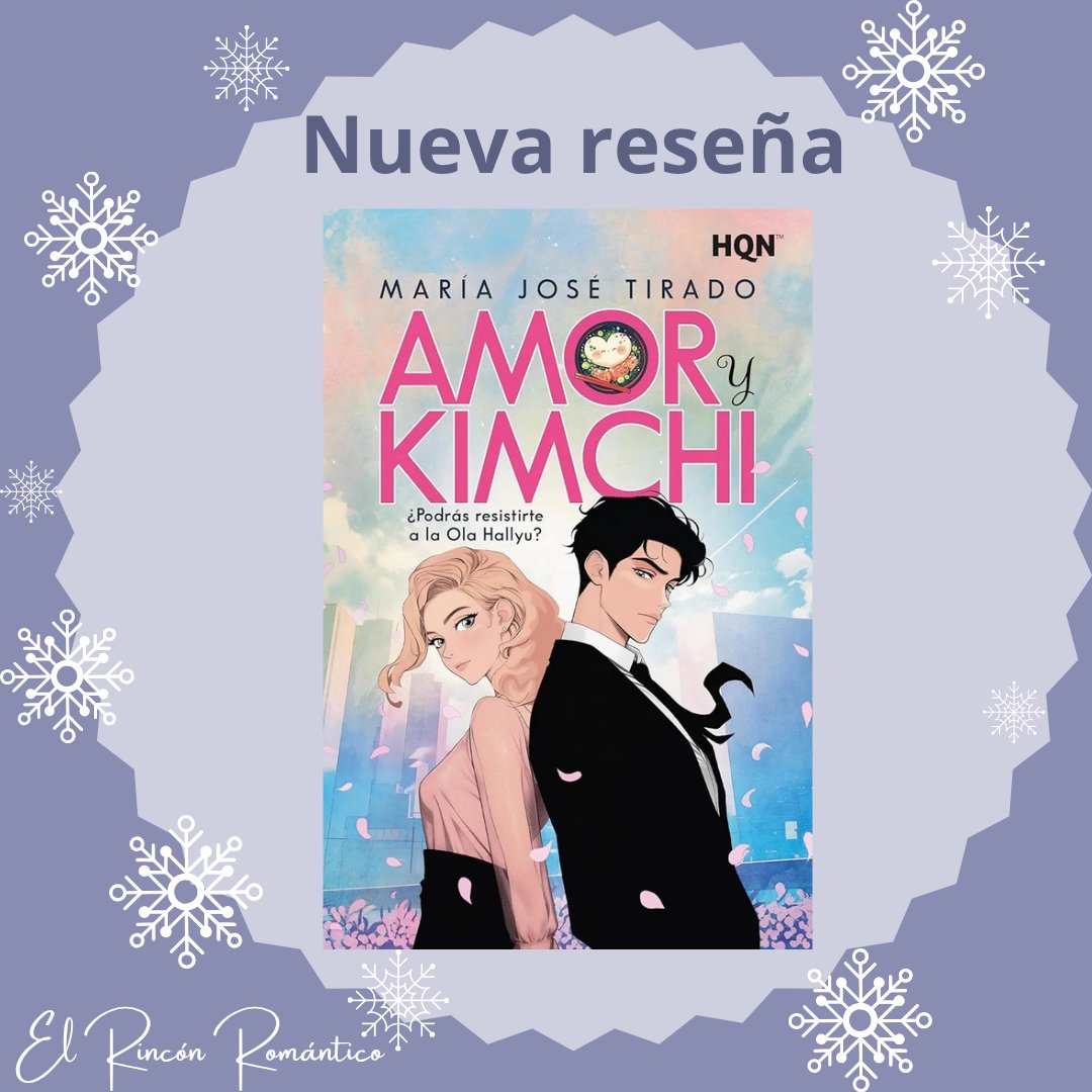 ¡Buenos días lectores!📚 Arrancamos la semana compartiendo la opinión de Mar G sobre la novela Amor y Kimchi de María José Tirado 👇🏻

Lee la reseña completa 👉🏻 elrinconromantico.com/romantica-actu…

#reseña #amorykimchi #critica #opinionesdelibros #elrincónromántico #novelaromántica