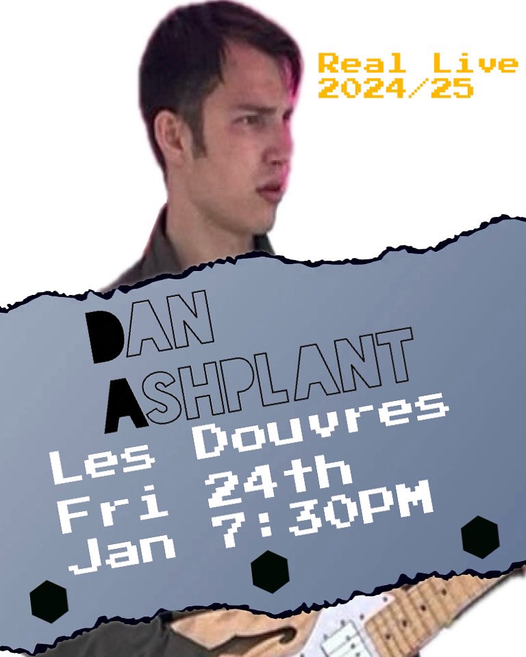 DanAshplant's tweet image. ‘Real Live’ kicks off for 2025 this Friday at @LesDouvresGsy . Hope to see you there #danashplant #reallive #lesdouvresguernsey