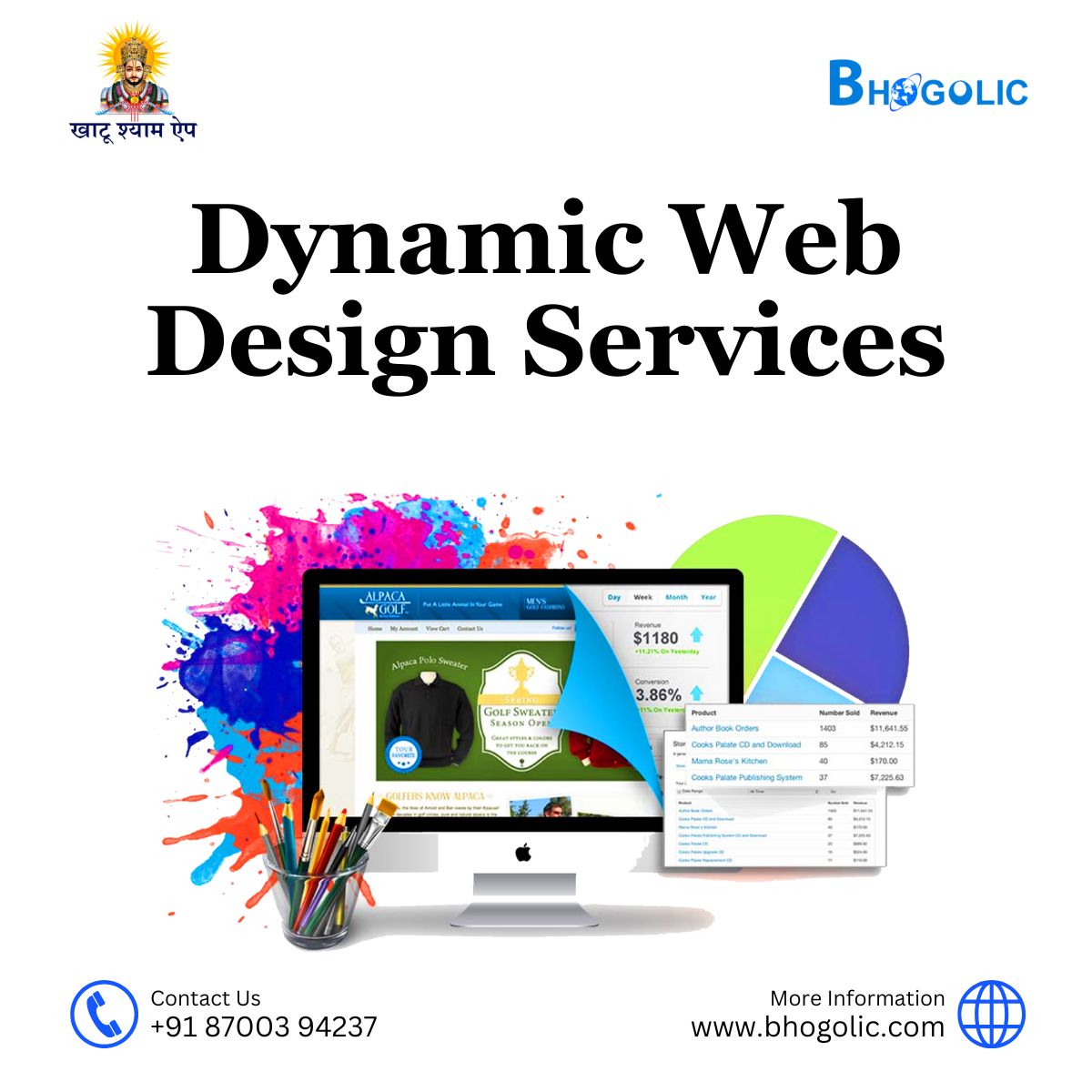 bhogolic's tweet image. Dynamic Web Design Services
#WebDesign #DynamicWebDesign #WebDevelopment #ResponsiveDesign #CustomWebDesign #WebsiteDevelopment #ModernWebDesign #UIUXDesign #CreativeWebDesign #WebSolutions #WebDevelopmentServices #WebsiteDesigning #DynamicWebsite #ProfessionalWebDesign
