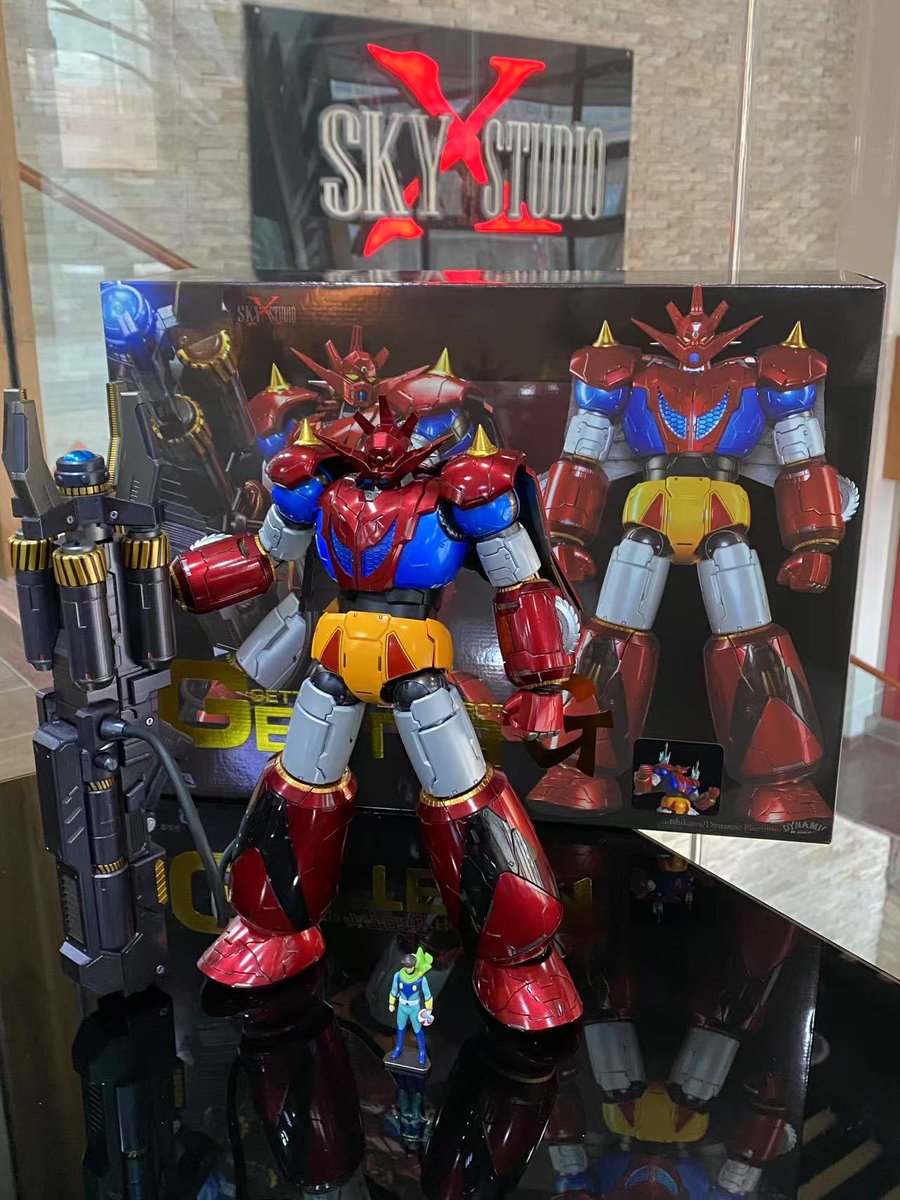 SkyXStudio's tweet photo. [網店限定版先行開箱] 
多謝 玩具部屋 開箱分享！

https://t.co/lovqf3UavX

https://t.co/nXRCqT0j9w

#skyxstudio #ゲッターロボG #GetterG #Starvengers #三一萬能俠G #蓋特機器人G #流龍馬 #ゲッターレーザーキャノン #GetterTomahawk #RyomaNagare https://t.co/MFf8mIT8LW