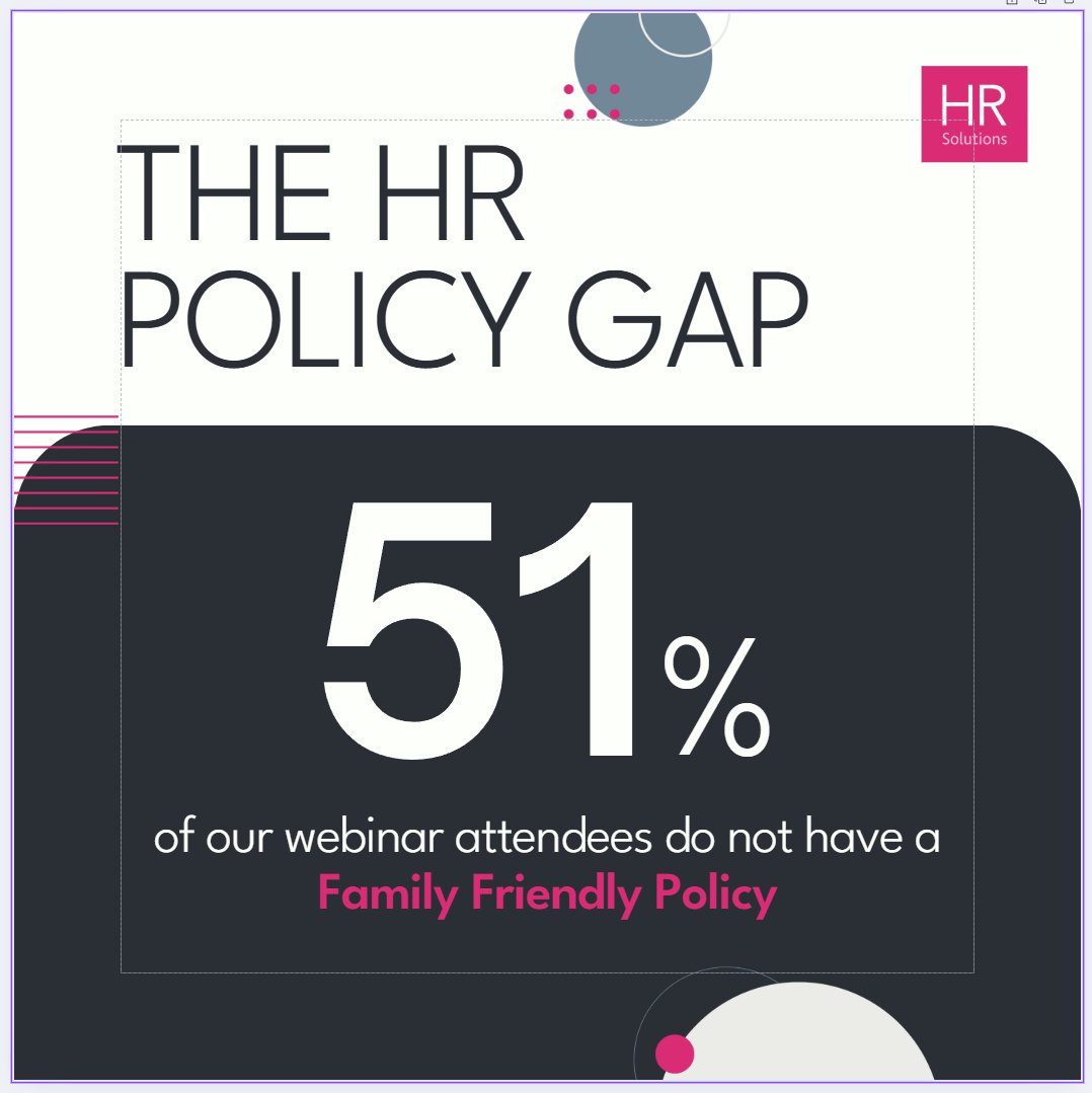 Our webinar revealed 51% of businesses lack a family-friendly policy, leaving them at risk of tribunal claims. With major employment law reforms coming, now is the time to review your policies.

hrsolutions-uk.com/insights/the-h…

#HRpolicy #familyfriendly #employmentlaw