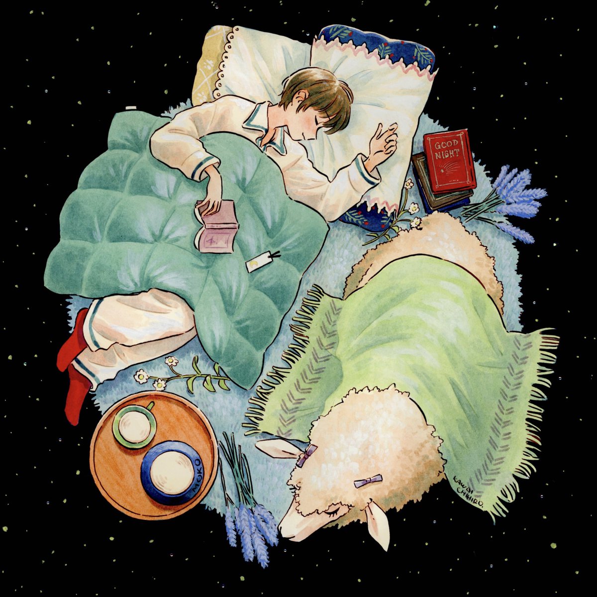 「Sweet Dreams 」|かわいちひろのイラスト