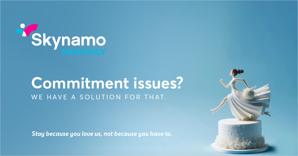 Sign up for SKYNAMO MONTHLY, our monthly contract option that gives you the freedom to use Skynamo on a month-on-month basis. Connect to learn more: bit.ly/3WoItVj ​

#NewYearNewOffering #SkynamoMonthly #MakeSalesMakeSense