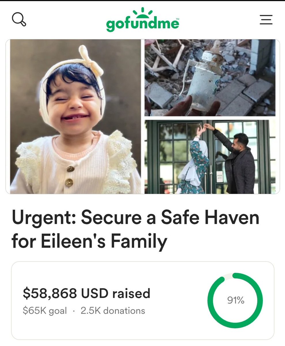I BIG U, DONT IGNORE!!

 We are very close to 59,000 Come on, guys, there is not much left to the goal. Let's reach it.

We can achieve it today with the same support you gave me and my family. Donate and share so we can do it on time. We're so close.

gofund.me/9f2459f2