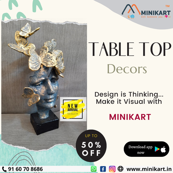 MinikartIn's tweet photo. Design is Thinking... Make it visual with Minikart.
#minikart #minikartgifts #wednesday #wednesdaymood #wednesdayvibes #homedecor #interiordesign #showpieces #decorinspiration #beautifulhomes #homestyling #decorgoals #tabledecor #tabletop #tabletopdecor #tabletopshowpiece https://t.co/4BodvwgiJd