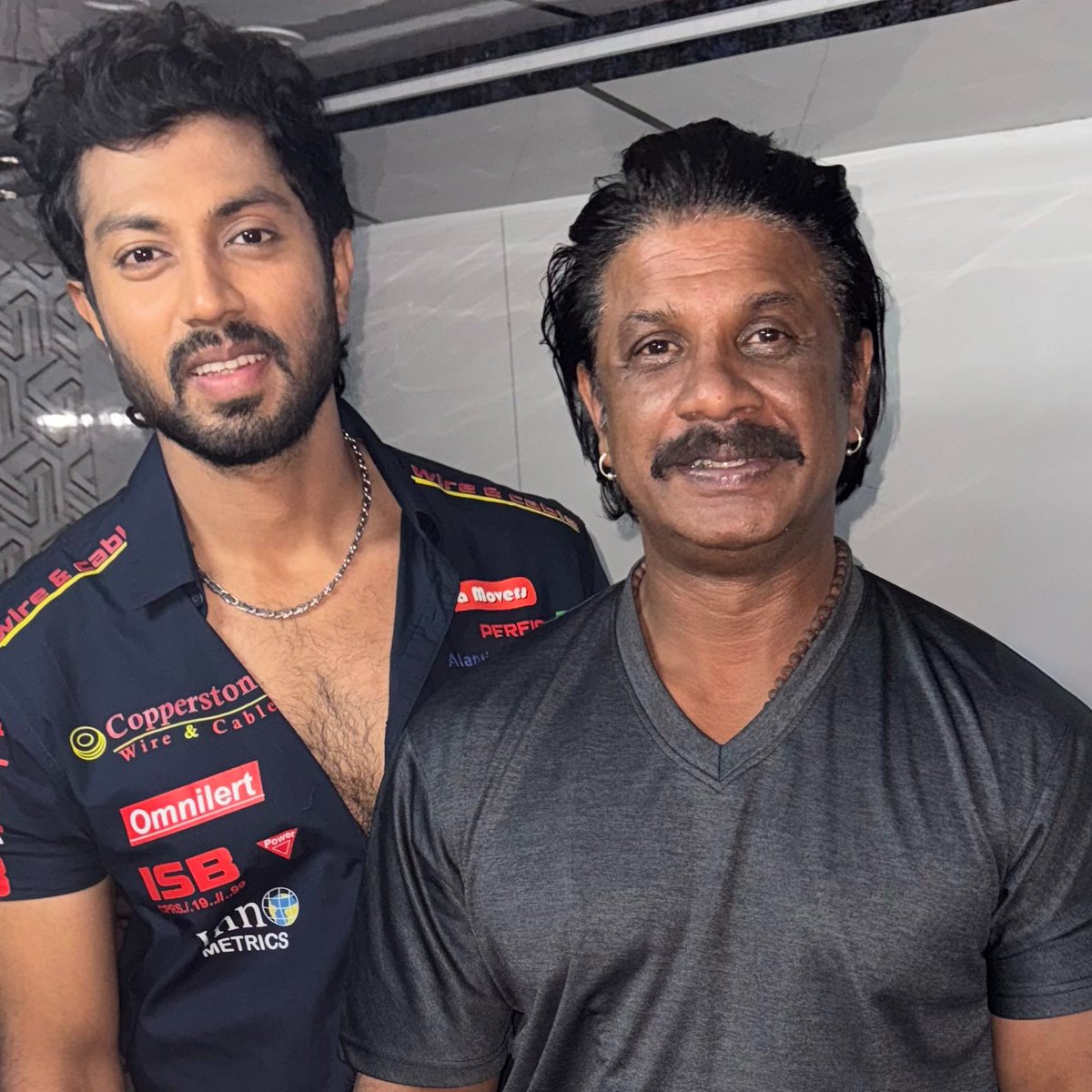 Shreyas Manju (@shreyasmanju5) on Twitter photo Happy Birthday, <a href="/OfficialViji/">Duniya Vijay</a> sir! 🎉
Growing up, I have always been entertained by your movies, and now sharing the screen with you is a true joy. Your passion and discipline on set have always amazed me.
Wishing you endless happiness and success.❤️ Happy Birthday, <a href="/OfficialViji/">Duniya Vijay</a> sir! 🎉
Growing up, I have always been entertained by your movies, and now sharing the screen with you is a true joy. Your passion and discipline on set have always amazed me.
Wishing you endless happiness and success.❤️