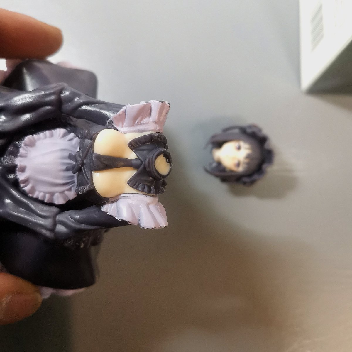 Deze heb ik niet zo besteld volgens mij..... 😢