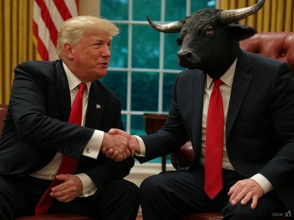 BulletCoinBase's tweet photo. Welcome to the 47th President of the United States of America.

"We are looking forward to what you have in store for crypto Mr President"
- $BULLET 01/20/2025

#Trump #Crypto #BTC @base #staybased https://t.co/Yujy2baeIu