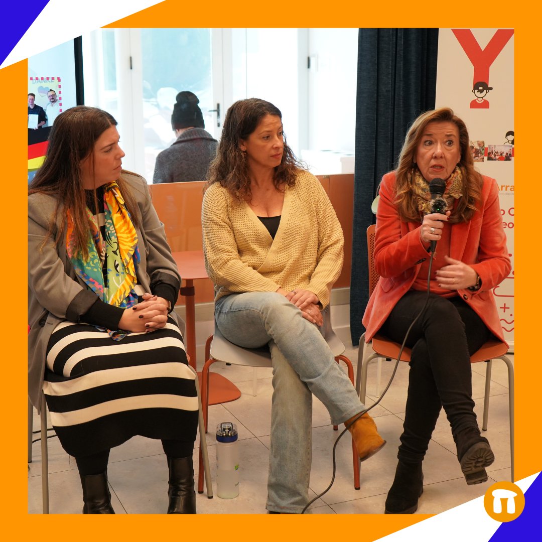 Un mesa con <a href="/SAEmpleo/">Serv. Andaluz Empleo</a>, <a href="/empleaMLG/">empleaMLG</a> y <a href="/funddonbosco/">✳️ Fundación Don Bosco</a> mide el impacto de #CEOY <a href="/ArrabalAID/">Asociación Arrabal-AID</a> con UE +@EU_SI_Plus #ALMA. Valoran la valentía, actitud y la mayor capacidad para insertarse a su vuelta en el mercado de trabajo de unos jóvenes sin empleo ni estudiando justo antes de partir.