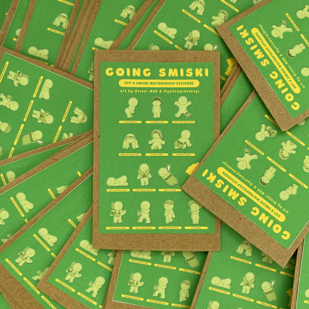 sseul_woo's tweet photo. Going Smiski Pre-Order (and freebie) form!! 💚

decided to sell our smiski x svt stickers for those who weren’t able to get them on d2! (extra blind packs are in the form) 🍀✨

doo: jan 31

Pre-Order Here! 
👉 https://t.co/UbrrerIZZy https://t.co/VzoYpkAgsD