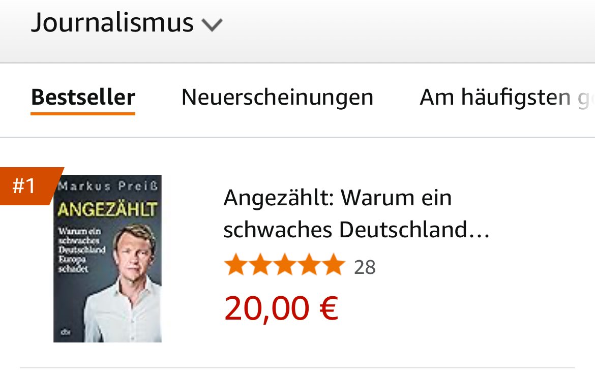 Liegt es an #Trump? Oder an der #BTW? Freue mich jedenfalls über den  (überraschenden) zweiten Frühling meines Buches. Und darüber, dass es jetzt (wieder) in so vielen Buchhandlungen steht!