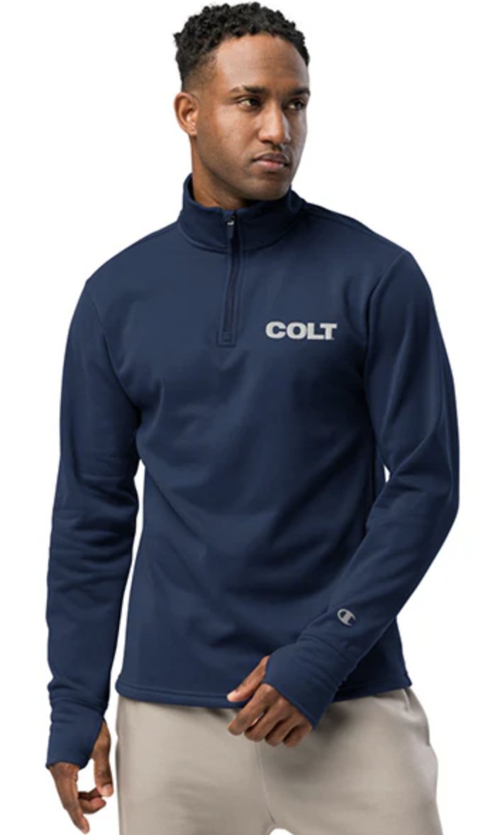 Get your all-new COLT Quarter Zip Pullover here:  coltstudiostore.com/products/colt-…