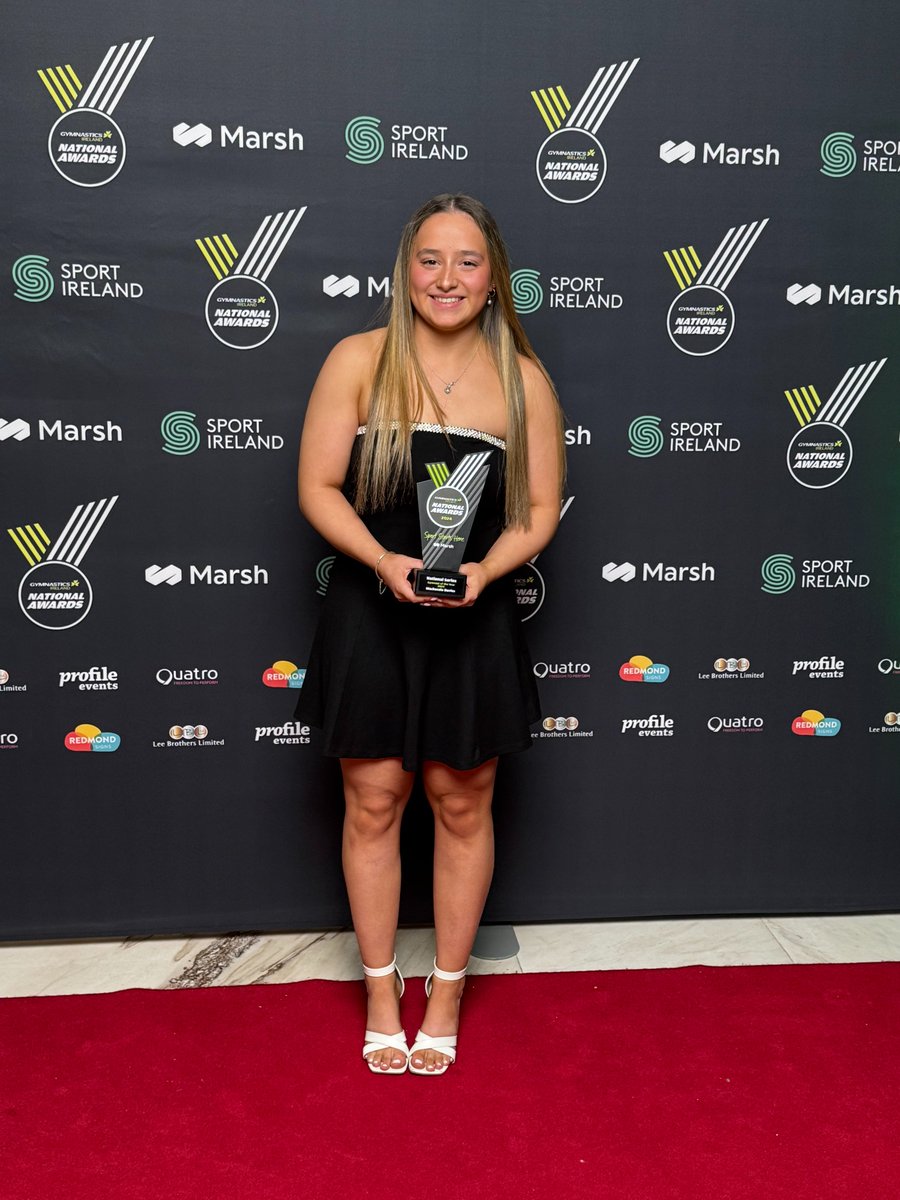Huge congratulations to Sion Hill student Mackenzie who collected her National Series Gymnast of the Year 2024 Award at the Gymnastics Ireland Actionable Awards. <a href="/lecheiletrust1/">Le Chéile Schools Trust</a>