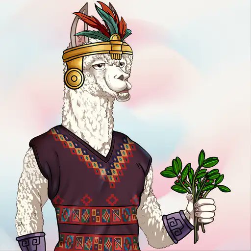 NFTGoldenEmpire's tweet image. 🚨 Custom Inka OG Alert 🚨

Llama #1906 by Andres 🇦🇷
Owner: @PUpsetter

Want to win your Inka OG custom? Make sure to keep an 👀 at our discord ☠️

#VeChainNFT #RealArt #CustomArt #openforcommissions #VeChain $GOLD