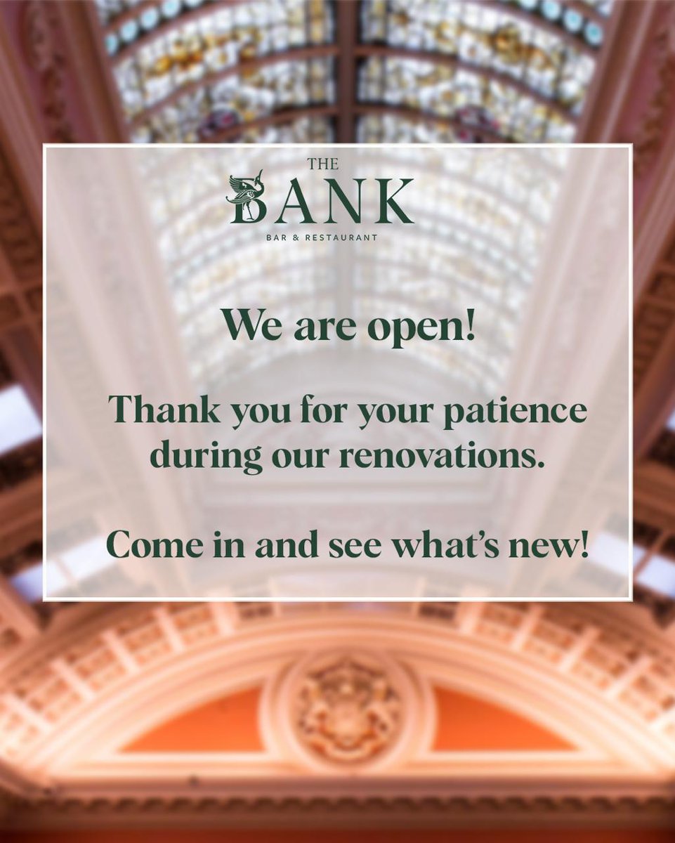 🥁 WE ARE OPEN! 🥁

Thank you for your patience during our renovations. We hope you like what we have done with the place.

Pop in and say 👋🏼
