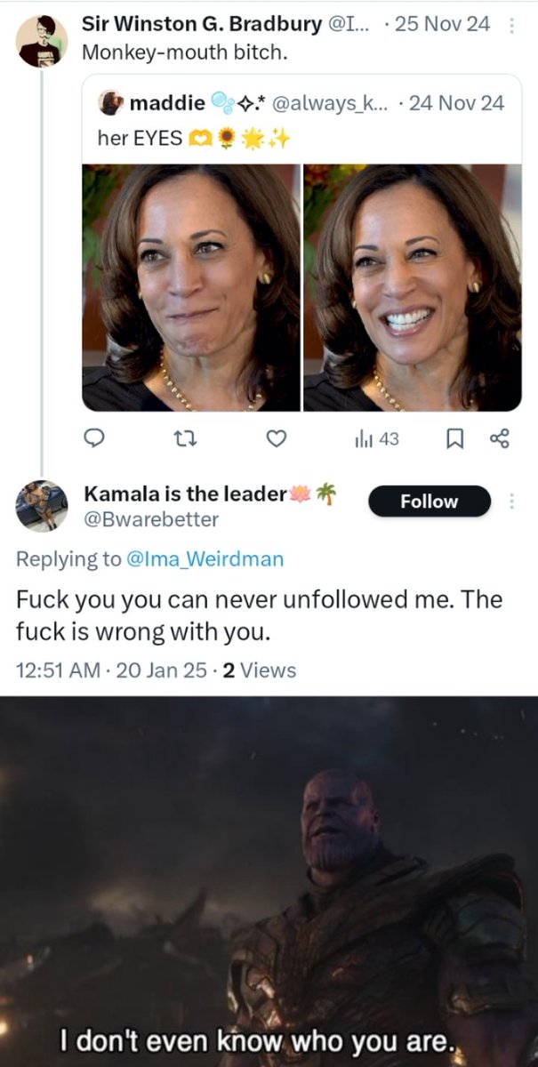 Ima_Weirdman's tweet image. So, I randomly got blocked by some ratchet thot who works at a gas station. 🤷 #WasItSomethingISaid?