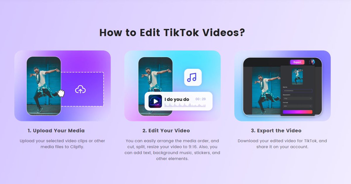 ClipflyOfficial's tweet photo. 🎥📷 Create Viral TikTok Videos Effortlessly! With Clipfly's all-in-one TikTok video editor, design eye-popping content online for FREE. 
No experience needed!  

🎥✨ #VideoEditor #AIEditing #ContentCreation #OnlineVideoEditor
creating: https://t.co/E2C05l4kTf… https://t.co/UVyBDPWh7l