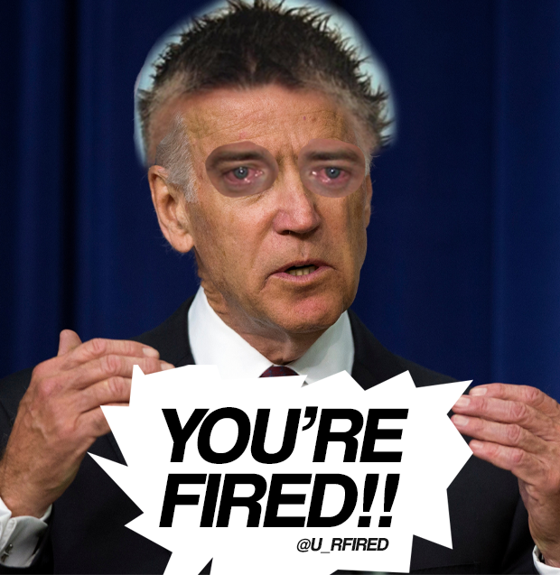 YOU'RE FIRED COIN tweet media