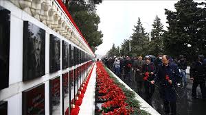 TurksWordcom's tweet photo. 🇦🇿 Azerbaijan remembers victims of 1990 Black January massacre

Nearly 150 civilians were killed, 744 others injured by Soviet army on Jan. 20, 1990. https://t.co/UQLn7e113v