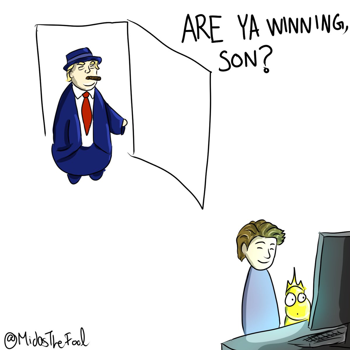 MidasTheFool's tweet image. Barron Trump coin?