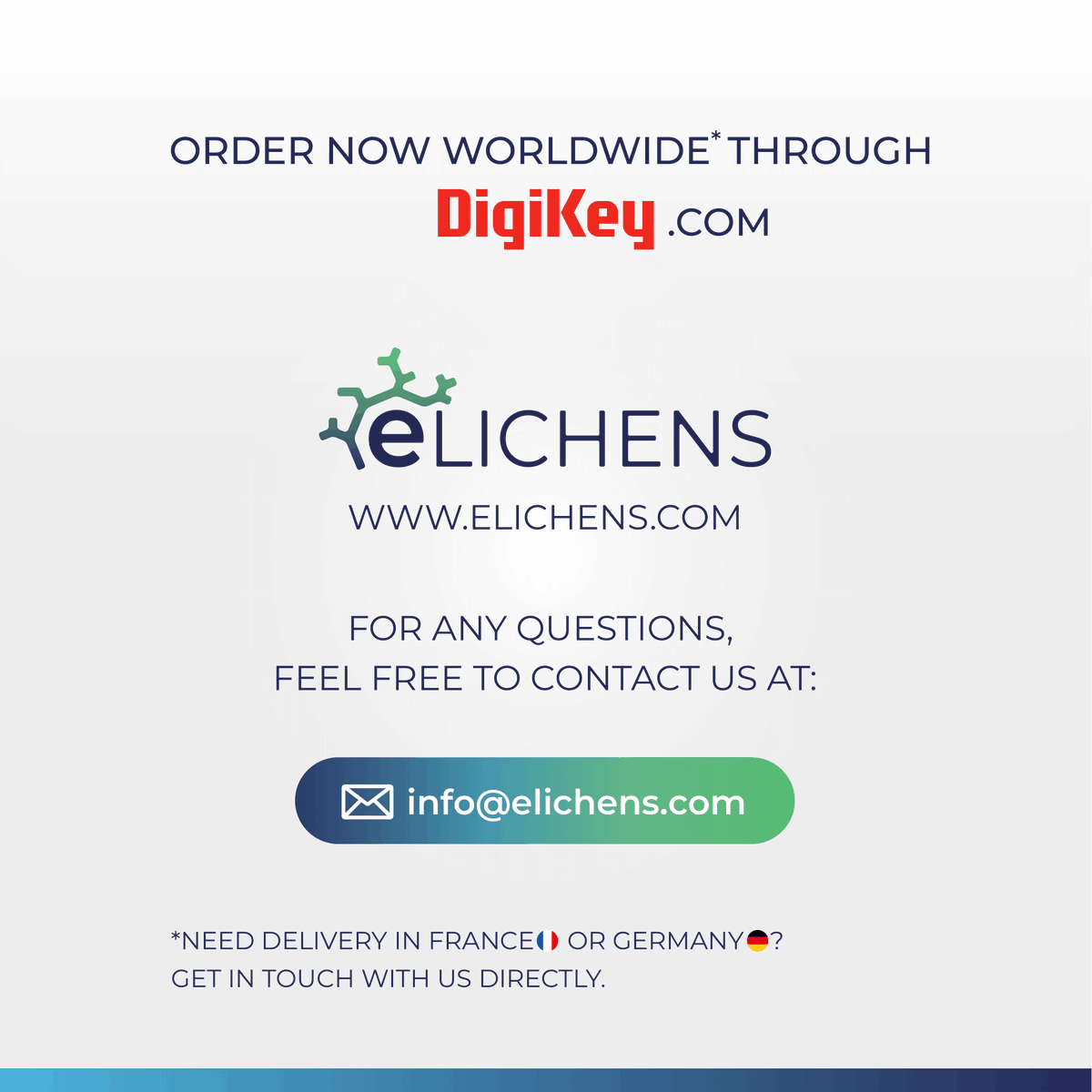 📢eLichens' high-performance NDIR gas sensors on Digikey.com

Working  on gas monitoring ? 
Cranberry &amp; Mulberry deliver unmatched accuracy and reliability in any environmental conditions.

🛠️ Need to test? 
Eval-Kits are also available.

Shop: digikey.com/en/supplier-ce…