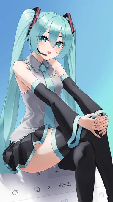 最近描いたミクまとめ#初音ミク 