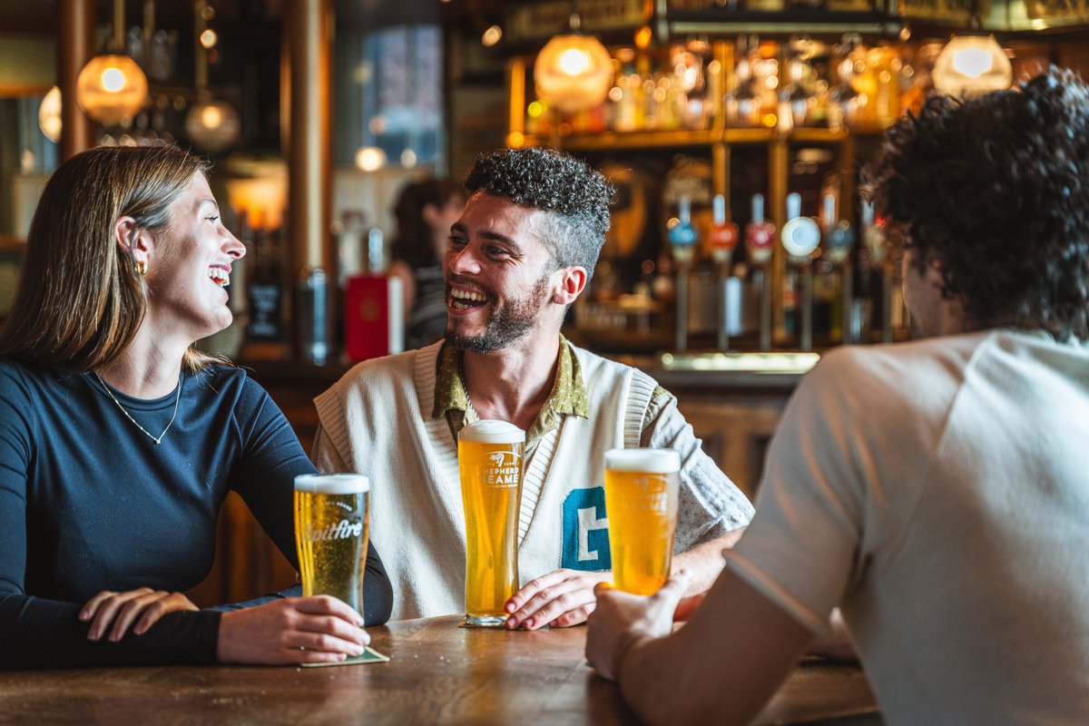 Blue Monday? At Shepherd Neame, we say don’t feel blue, try Brew Monday… our last January Treat to keep you going 'til payday is a free drink on us between now and Friday (January 24) you can claim a voucher to get a free drink here: forms.airship.co.uk/forms/768/janu… (Ts &amp; Cs apply) 🍻