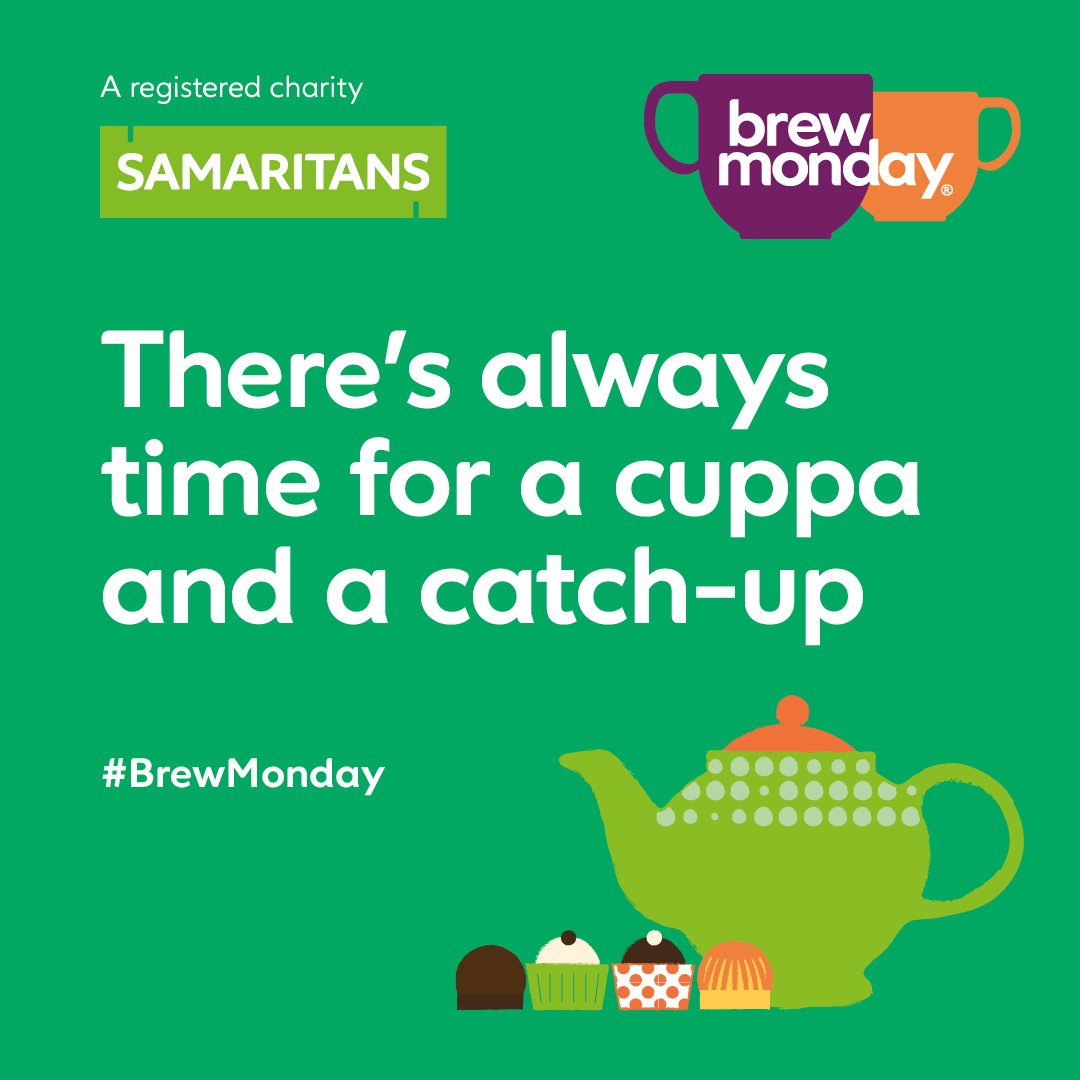 Turn the blues into brews! 💙☕

Join us for #BrewMonday —grab a cuppa, check in with friends, and spread positivity. There's always time for a chat✨💬