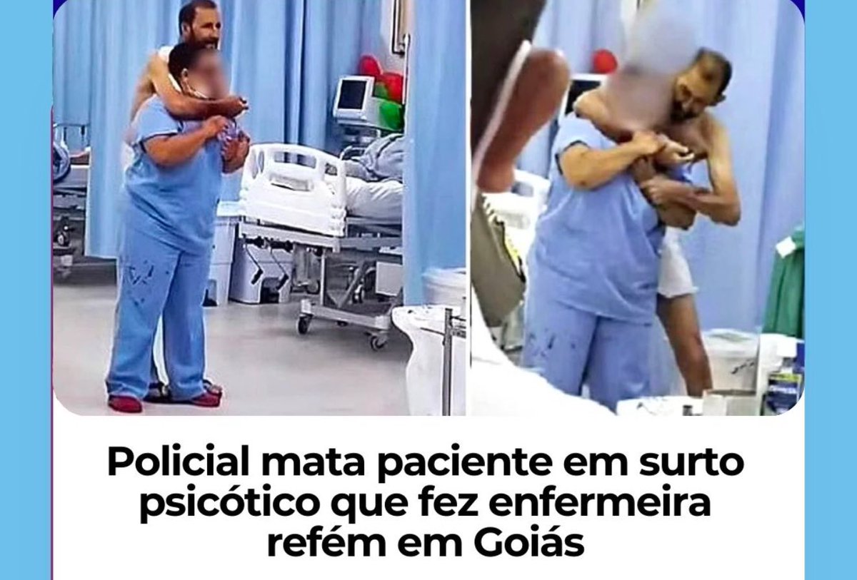 gorgonoid_'s tweet photo. Não seria melhor colocar "policial salva enfermeira que foi feita de refém por homem em surto psicótico em Goiás"? https://t.co/bwbjukZtDP