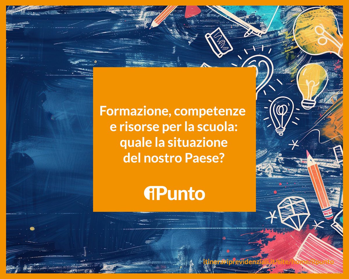 Secondo recenti dati OCSE, gli italiani registrano scarse capacità linguistiche, matematiche e di problem solving.

Un'occasione per riflettere sul sistema di istruzione e formazione del nostro Paese: così <a href="/MaraGuarinoITP/">Mara Guarino</a> via #ilPunto➡ bit.ly/FormazioneItal…