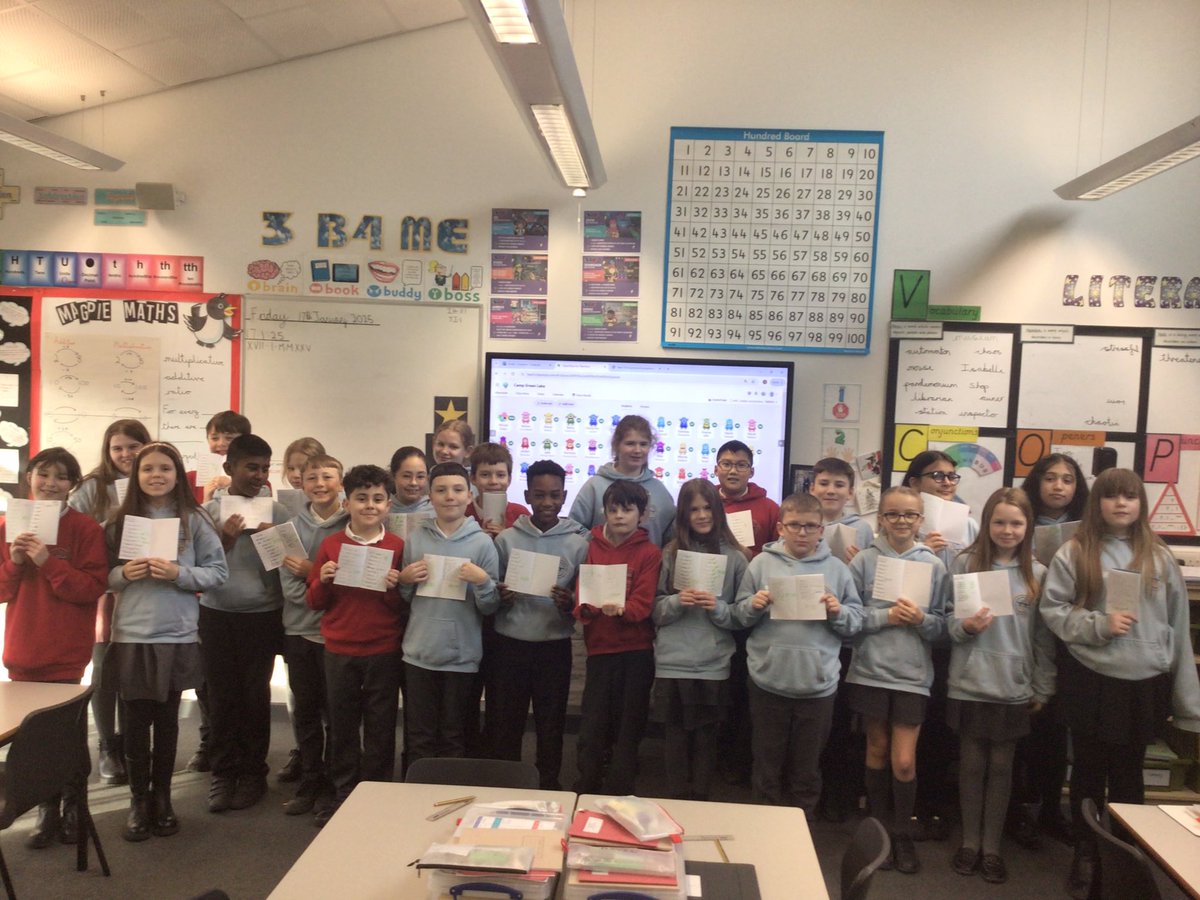 Wow! Just look at the number of children who have all scored full marks in their spelling test. Great job year 6.