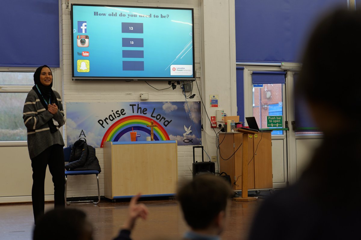 StStephensLancs's tweet photo. Really important workshop for our Upper KS2 children this morning on internet safety! ๐ป๐ฑ๏ธ๐ฑ
#ssspshe #ssscomputing https://t.co/Yfx79eX5mI