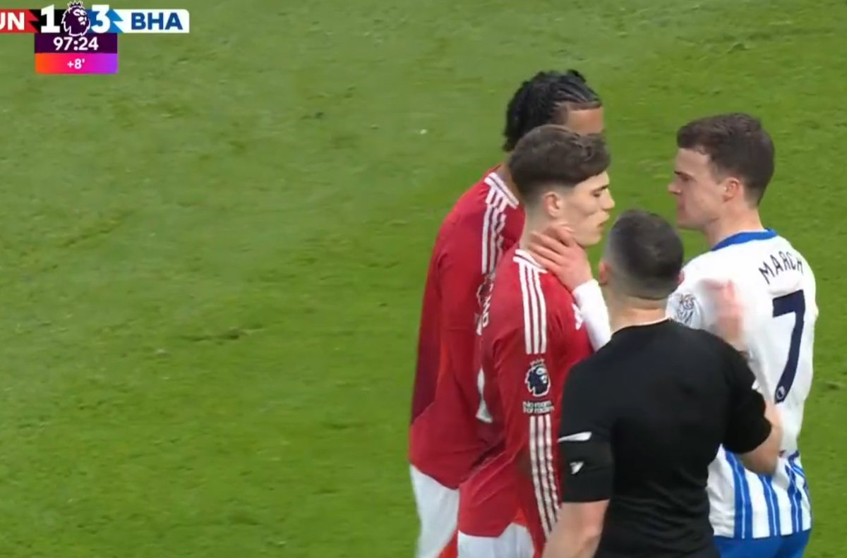 If only the ref was in a better position to see it...